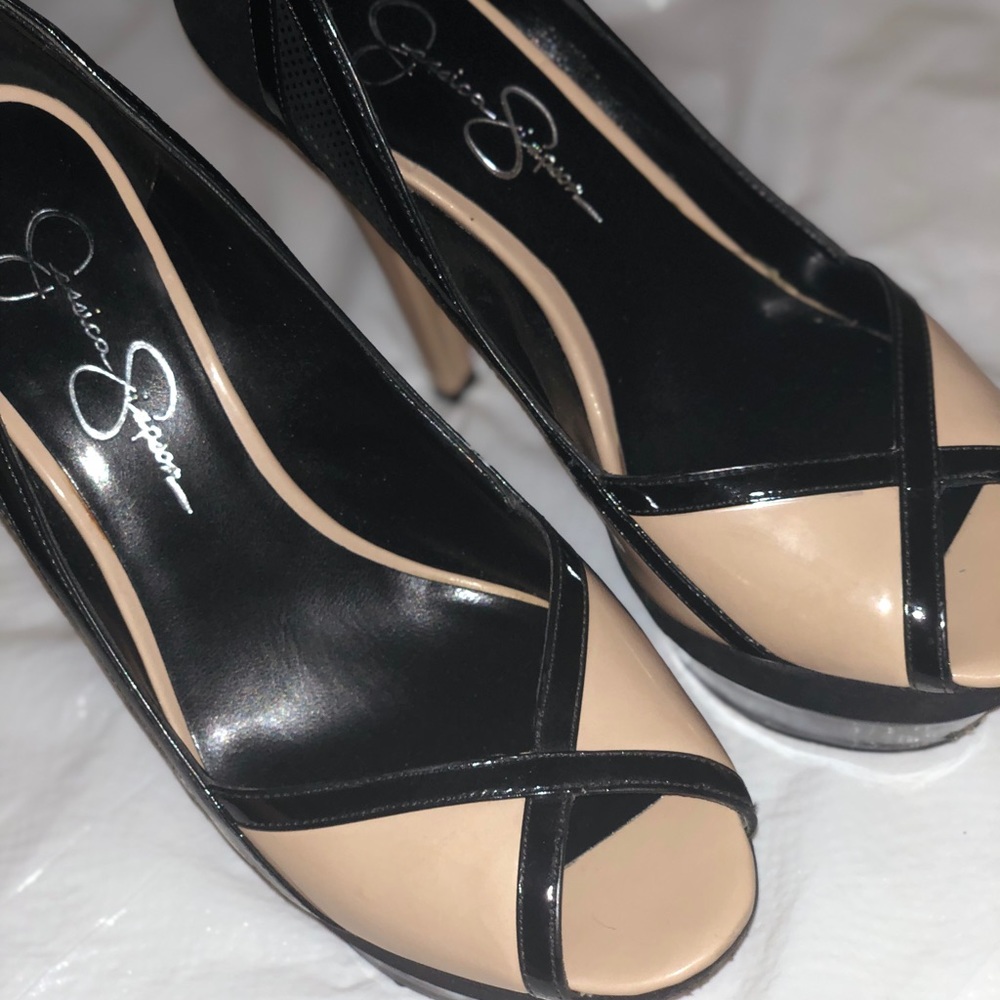 Tan heels
